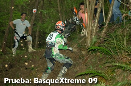 Técnica de pilotaje de enduro. Saber caer