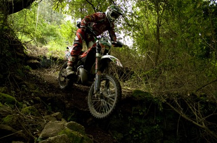 Técnica de pilotaje de enduro. Técnicas básicas 1