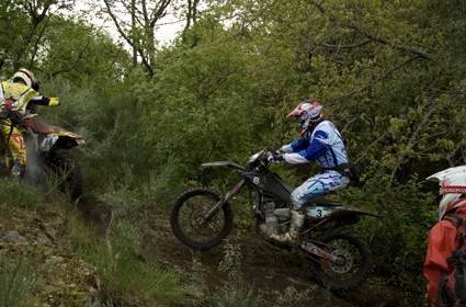 Técnica de pilotaje de enduro. Técnicas básicas 3