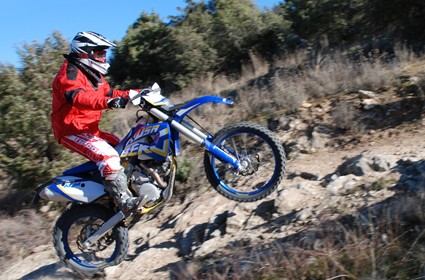 Prueba Husaberg FE390. El dulce encanto del poder.