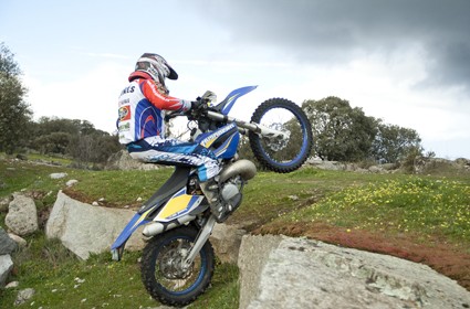 Husaberg TE250 modelo 2013. 