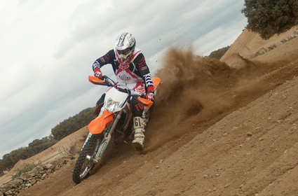 KTM EXC250-F modelo 2014. Nuevo golpe de efecto.