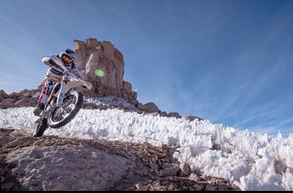 Chaleco López y la KTM FreeRideE entran en el libro Guiness de los Récords.