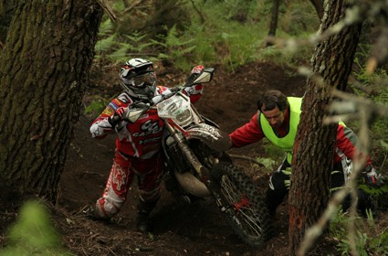 Economía de fuerzas: En el enduro hay que ahorrar.