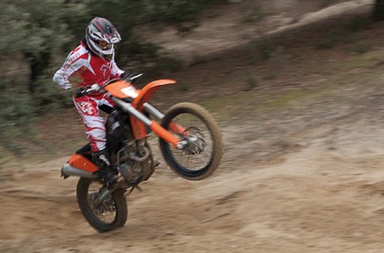 Prueba KTM EXC250F con embrague automático Rekluse.