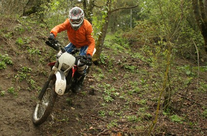 Prueba Husqvarna  WR125 2012. Disfruta a lo grande.