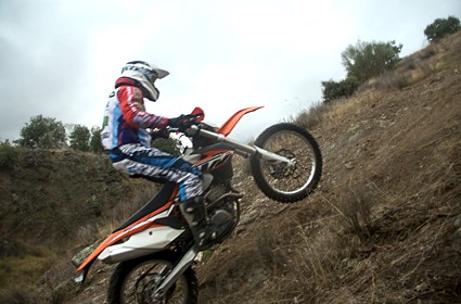 KTM EXC250-F modelo 2014. Nuevo golpe de efecto.