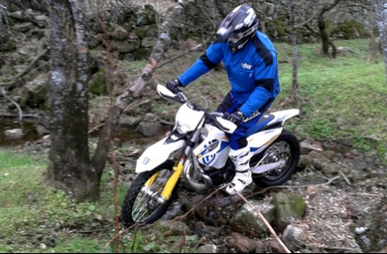 Husqvarna TE250 modelo 2014. Nuevos tiempos para la marca más veterana.