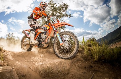 Economía de fuerzas: En el enduro hay que ahorrar.