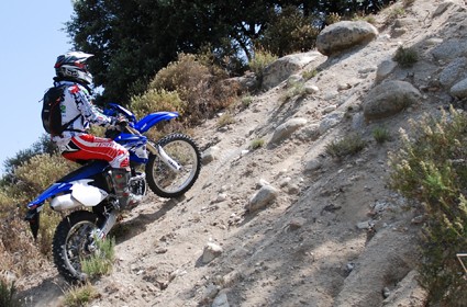 Prueba Yamaha WR250F modelo 2011. Incombustible y polivalente.