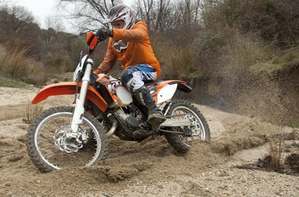 Prueba KTM 125 EXC 2013. El síndrome de Peter Pan.