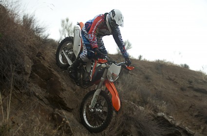 KTM EXC250-F modelo 2014. Nuevo golpe de efecto.